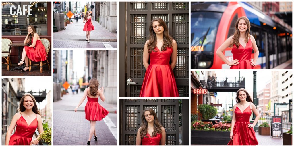 Senior Pictures in Downtown Houston featured by top Houston senior photographer, Maria Snider Photography