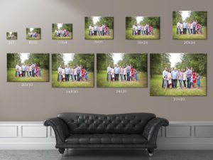 Tips for Printing Your Photos for Personal Use featured by top Houston lifestyle photographer, Maria Snider Photography: image of printing chart