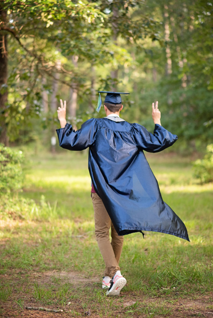 Senior Photography: Cap and Gown Pictures in The Woodlands, TX featured by top houston photographer, Maria Snider Photography