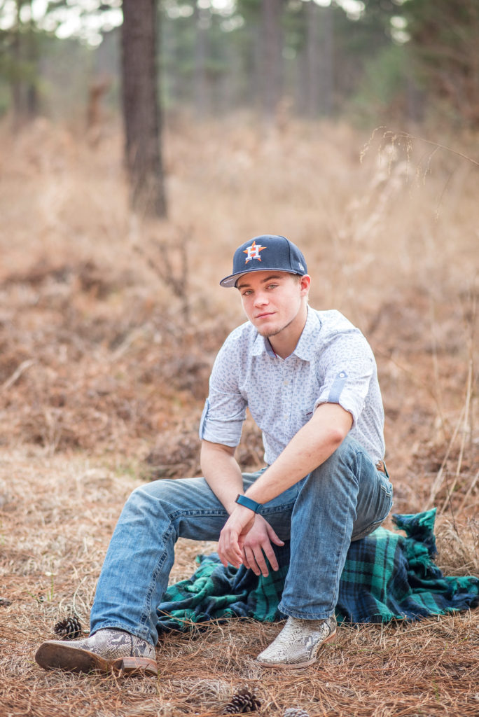 Senior session cowboy