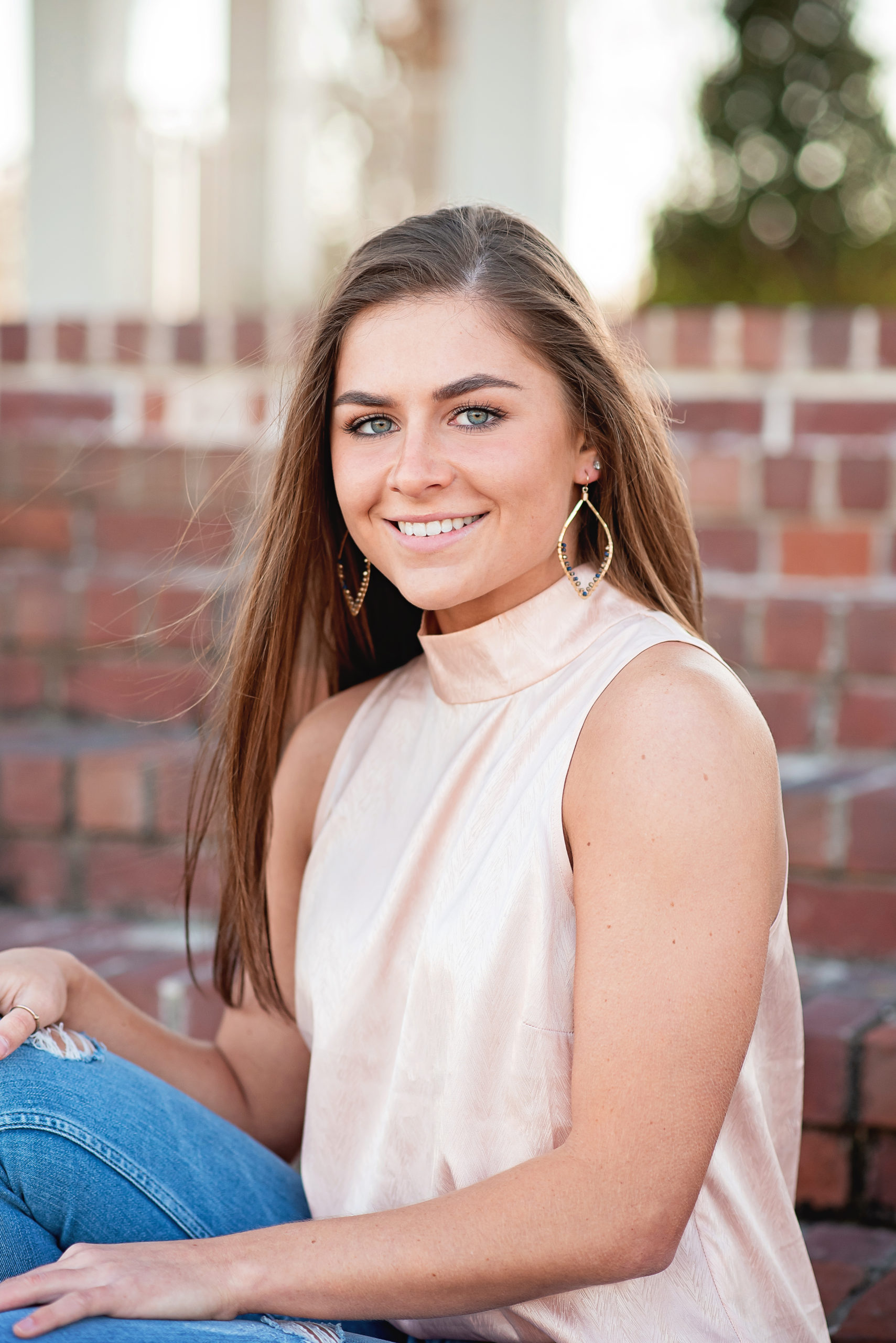 Senior portraits in The woodlands tx