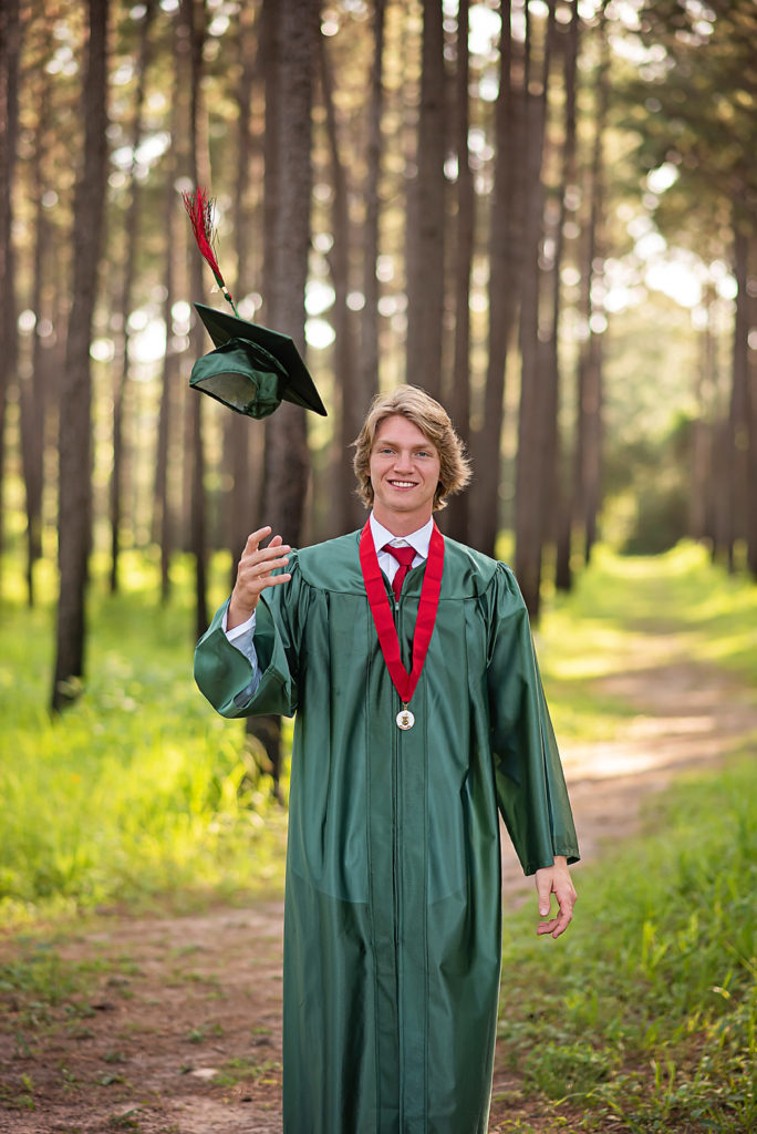 Cap and gown mini session