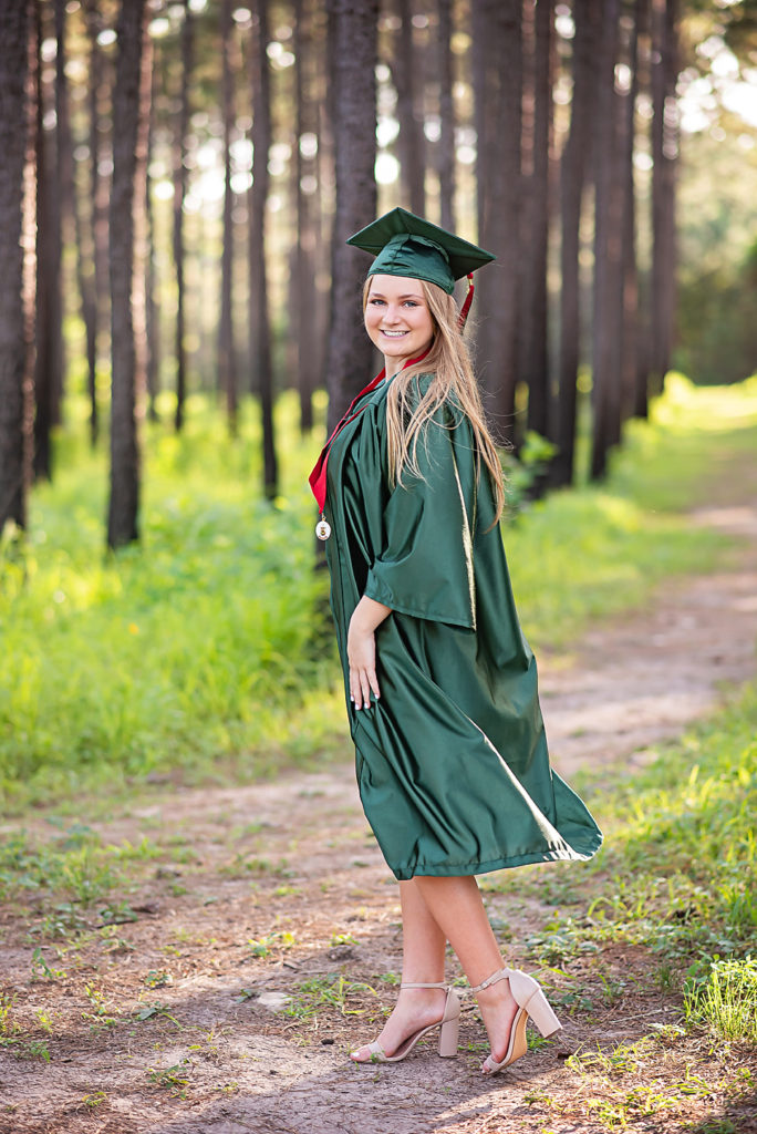 Cap and gown session