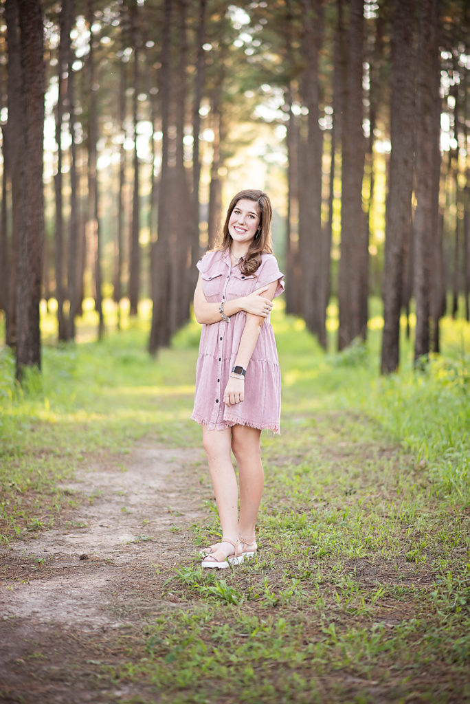 Outstanding Senior Session in The Woodlands