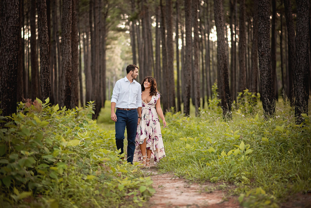 Natural light Engagement session