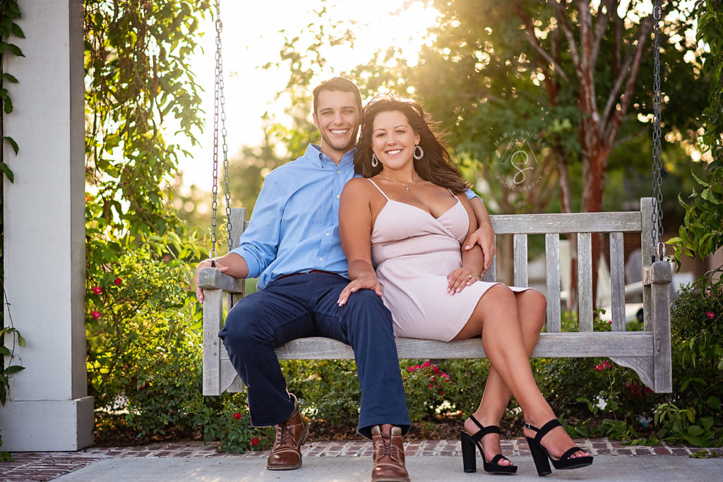 Outdoor Engagement Photos in Houston