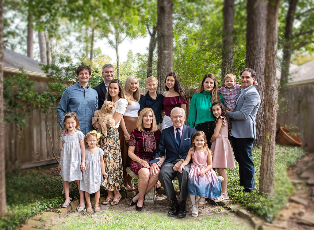 grandparents in a photo session