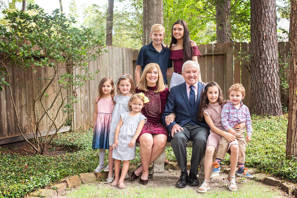 grandparents in a photo session