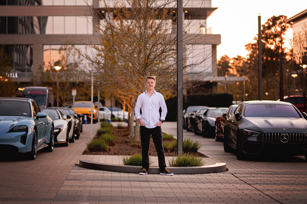 luxury cars Senior session