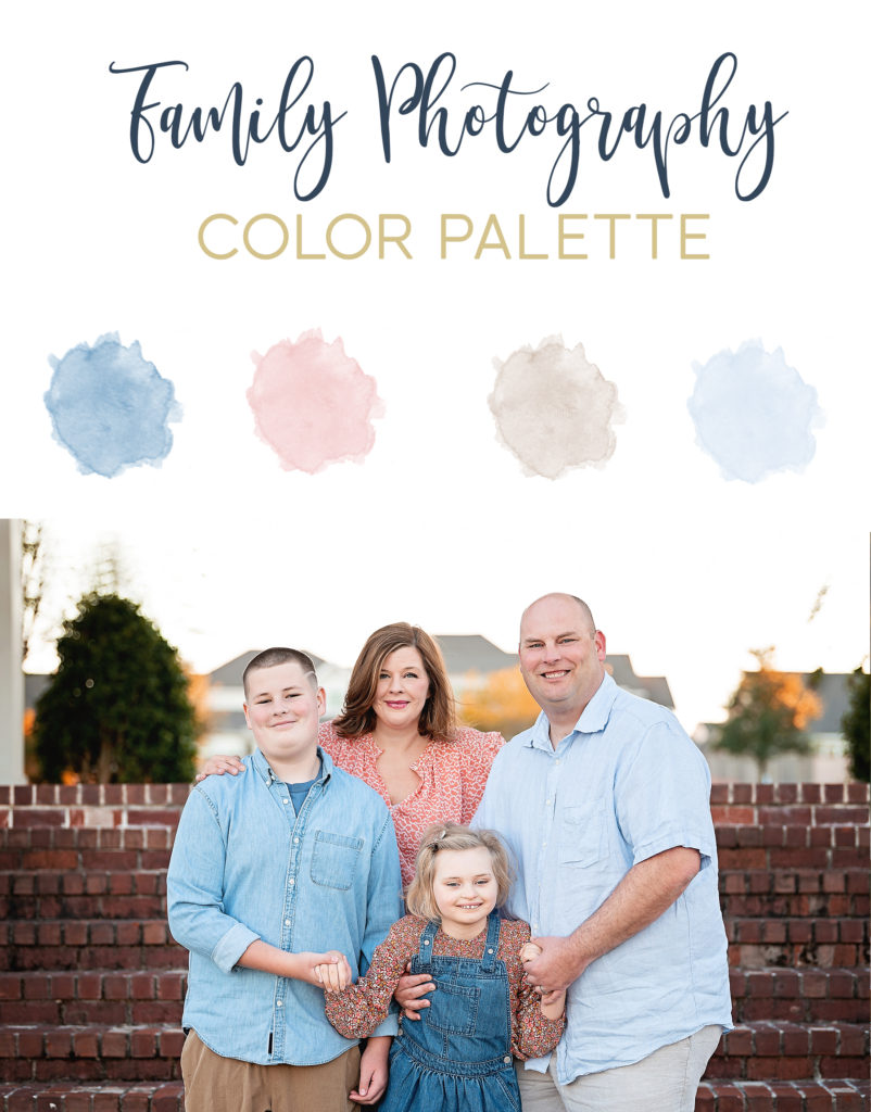 what to wear for family photos in the woodlands