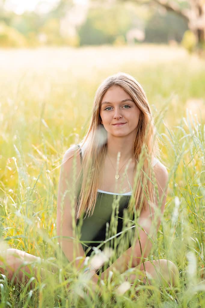 tall grass senior photos