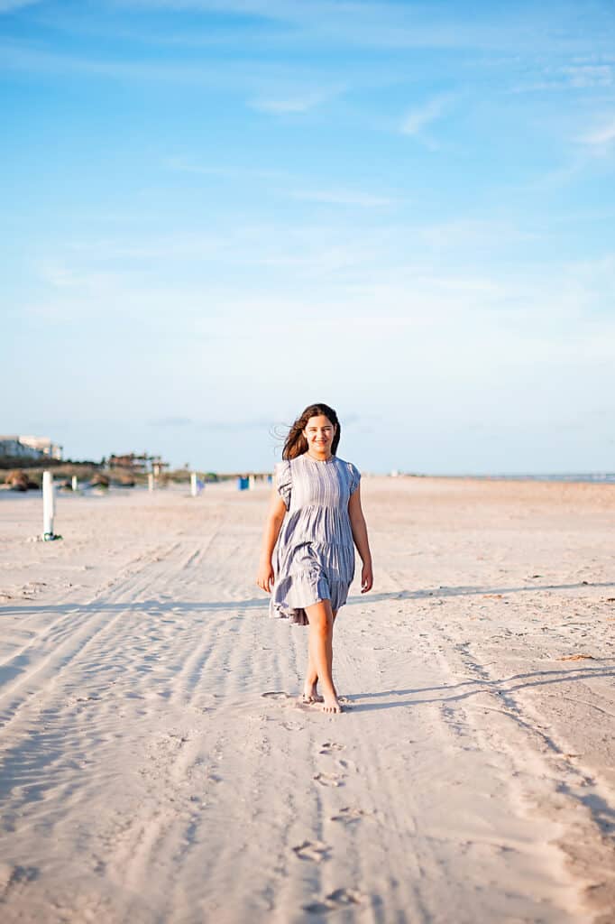 Galveston senior session