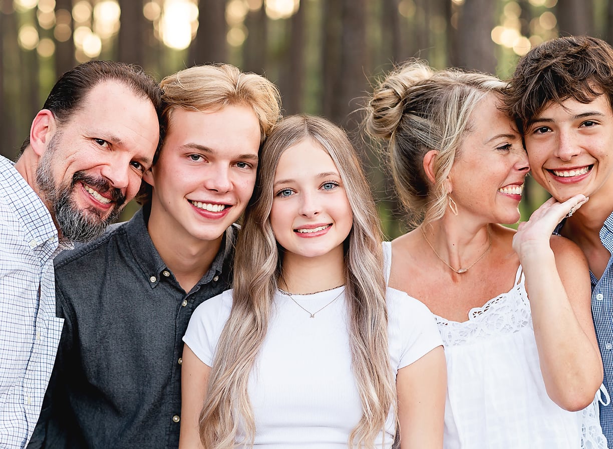 Houston Family outdoors